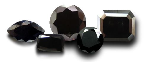 Loose Black Diamonds