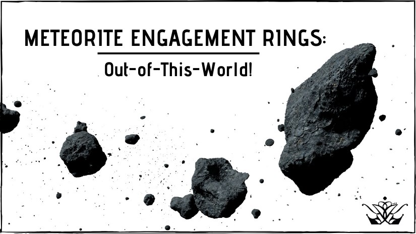 Meteorite Engagement Ring