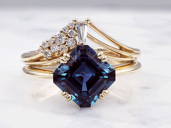 One-of-a-kind engagement rings