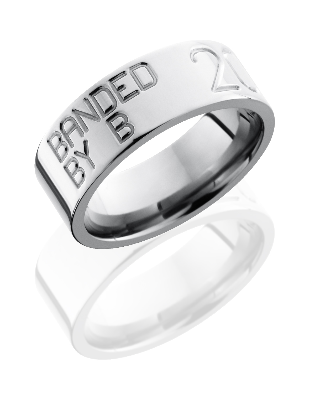 Duck band wedding on sale rings