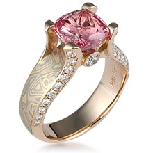 Juicy Mokume Engagement Rings | Krikawa Master Jewelers