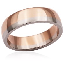 Side Stripe Wedding Band