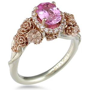 Floral Bouquet Engagement Ring