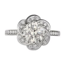 Flower Engagement Rings: A Love That Blooms