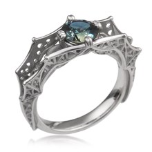 Bat Engagement Ring