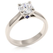 Modern Grace Engagement Ring