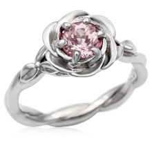 Twisted Rose Engagement Ring