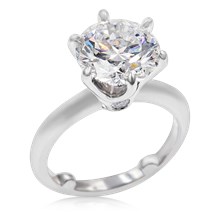 Ultimate Solitaire Engagement Ring