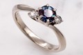 Petite Tapered Solitaire Engagement Ring