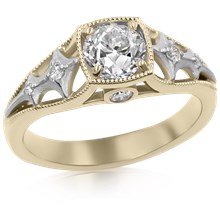 Fantasy Renaissance Solitaire Engagement Ring