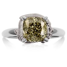 Dragon Engagement Ring - top view