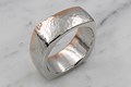 Square Stripe Wedding Band