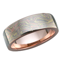 High Polish Wedding Band