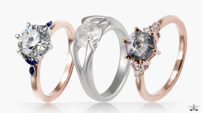 Unique Solitaire Engagement Ring Designs