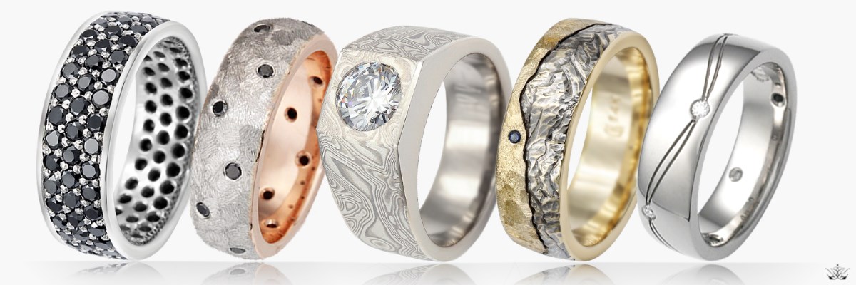 Men's Diamond Wedding Rings