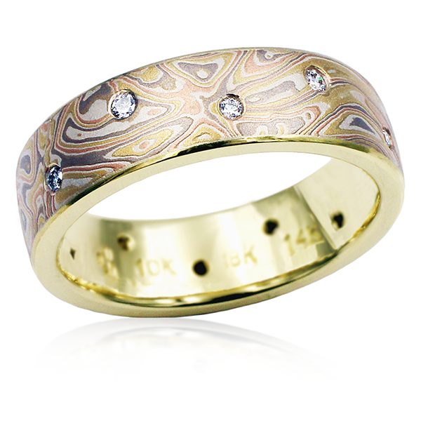 MOCK-UP-MBDM-0.15-mokume-wb-with-scattered-diamonds-6mm-18k-gg-Autumn-0.15ctw-lab-diamonds-pv-23