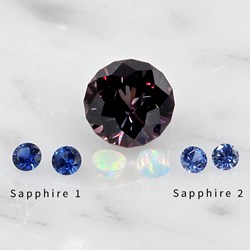 Sapphires and Opal Layout