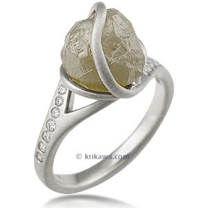 Diamond-Orbit-engagement-ring-raw-diamond