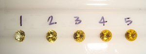 yellow sapphires
