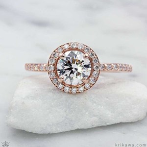 halo diamond ring