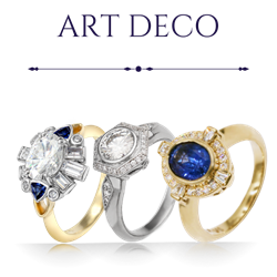 Art Deco Engagement Rings