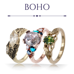 Boho Engagement Rings