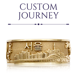 Custom Journey Wedding Bands
