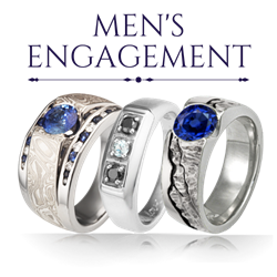 Men's Engagement Wedding Rings