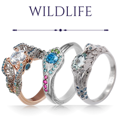 Wildlife Engagement Rings