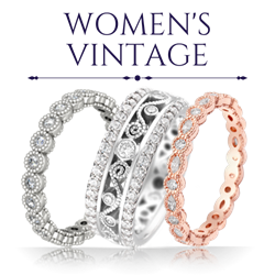 Women's Vintage Wedding Rings