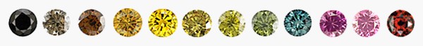 Natural Color Enhanced Diamonds