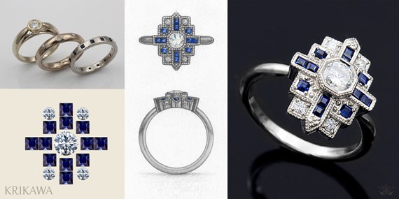 use your own center stone