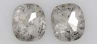 matched pair salt and pepper diamond