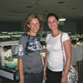 Lisa Krikawa and Jackie Wolfstein in Asia