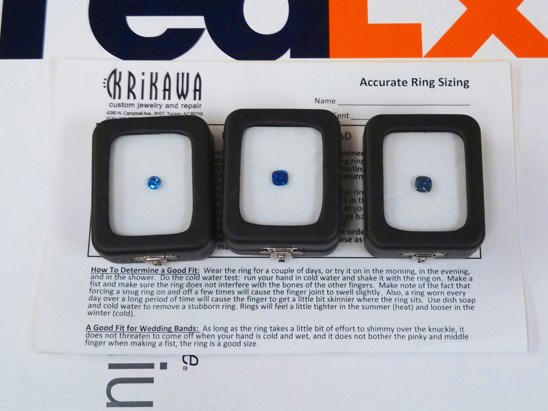 Three Center Stone Options