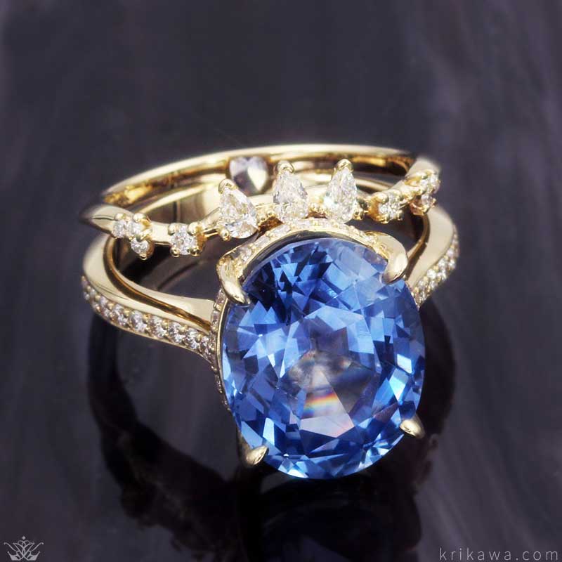 Rare gem store engagement rings