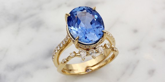 Why the Center Stone Matters Featuring Raindrop Dazzle Engagement Ring