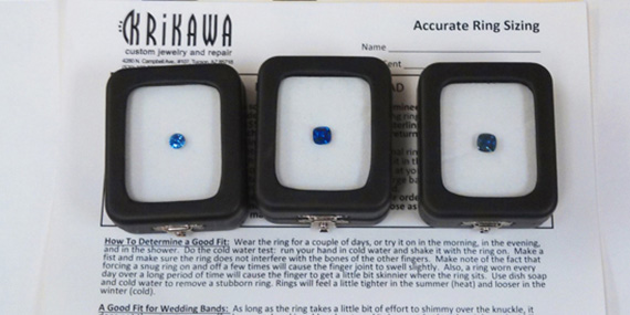 Three Center Stone Options