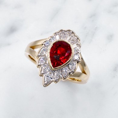 rubies for engagement rings