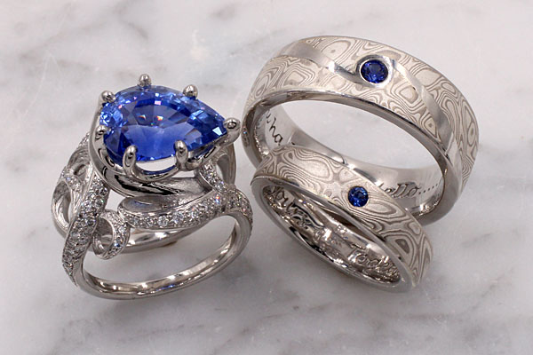 non traditional engagement ring scaffold